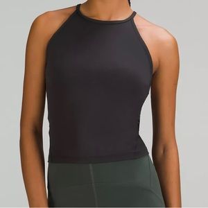 Lululemon Lightweight High-Neck Yoga Tank Black Size 6 NWT
